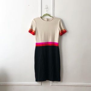 St. John designer midi dress